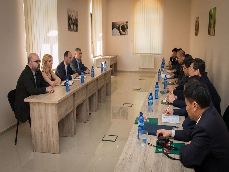 Mitting with delegation of Liaoning province, People’s Republic of China