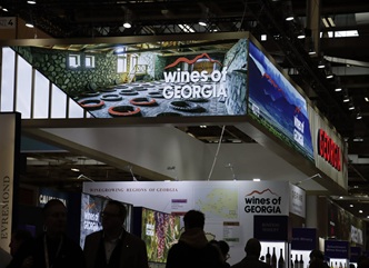 Georgian wine was presented at two exhibitions this week in Paris, France. 