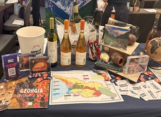 Georgian Wine Presented at the Boston Wine Expo in the United States