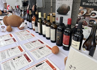 Showcase of Georgian Wine and Cuisine Held in Tokyo