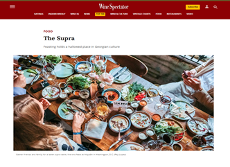 ამერიკული ღვინის გავლენიანი გამოცემის „Wine Spectator” მარტის ნომერში ქართული ღვინო განსაკუთრებული ყურადღების ცენტრში მოექცა